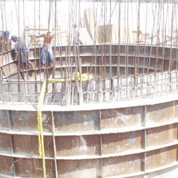 Construcción de línea de alimentación hidráulica al Cárcamo Azul Bonampak