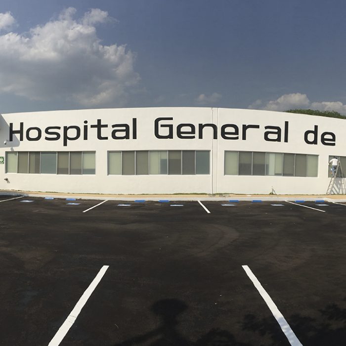 Terminación del Hospital General de Tekax